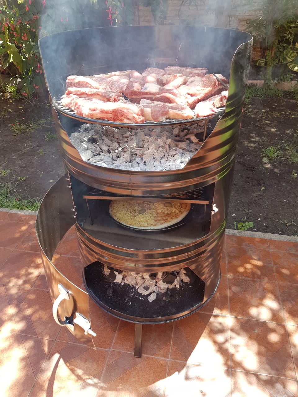 Parrilla 3 en 1 Simple